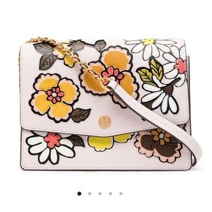 Tory Burch Robinson Appliqué Shoulder Bag